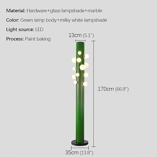 Nordic Modern Floor Lamp Fashion Luxury Family Iiving Room Bedroom Study Villa Hotel LED Creativity Decorative Standing Light (Style 66)
