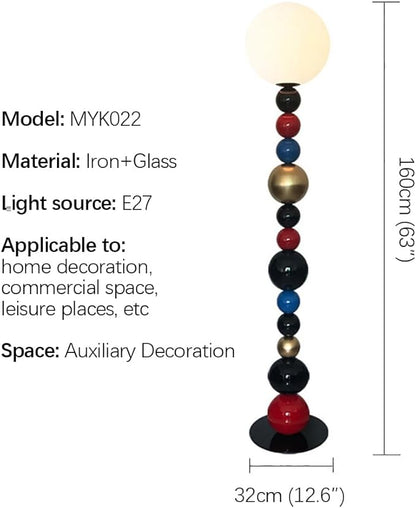 Nordic Modern Floor Lamp Fashion Luxury Family Iiving Room Bedroom Study Villa Hotel LED Creativity Decorative Standing Light (Style 72)