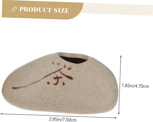 6pcs Mini Ceramic Bud Vase Set Zen Style Small Flower Vases for Home Decor for Table Centerpieces for Water Plants and Floral Arrangements