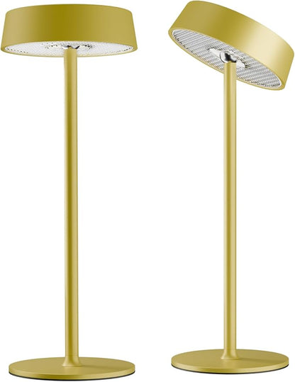 Cordless Lamp, Outdoor Waterproof, Dimmable Touch Control 3 Color Temperature, Battery Operated Portable, RGB, LED Memory Function, Rechargeable Table Lmap, Desk Lamp, Patio Dinning Restaurant Kitchen