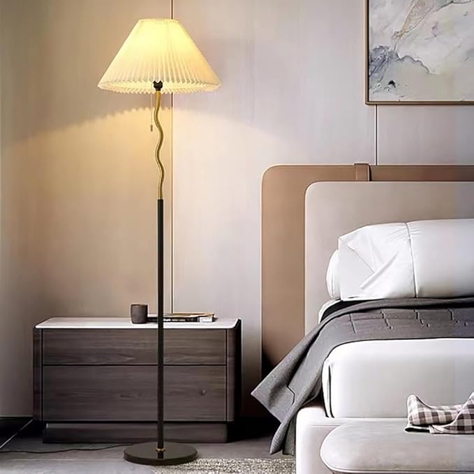 Nordic Modern Floor Lamp Fashion Luxury Family Iiving Room Bedroom Study Villa Hotel LED Creativity Decorative Standing Light (Style 5)