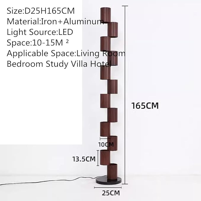 Nordic Modern Floor Lamp Fashion Luxury Family Iiving Room Bedroom Study Villa Hotel LED Creativity Decorative Standing Light (Style 113)