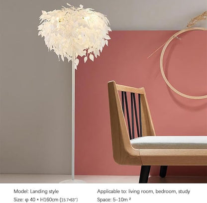 Nordic Modern Floor Lamp Fashion Luxury Family Iiving Room Bedroom Study Villa Hotel LED Creativity Decorative Standing Light (Style 22)