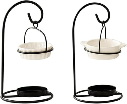 Essential Oil Burners Waxes Melt Burners Fragrances Waxes Warmer,Tealight Candle Holder Scented Diffuser Home