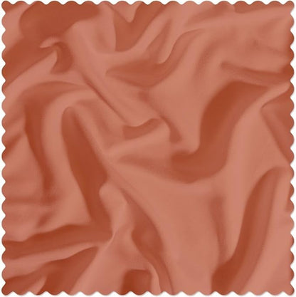 PeachSkinSheets Night Sweats: The Original 1500TC Soft Super Twin/XL Twin Oversized Comforter Set Pumpkin Spice