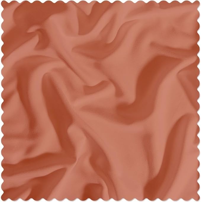PeachSkinSheets Night Sweats: The Original 1500TC Soft Super Full/XL Full Oversized Comforter Set Pumpkin Spice