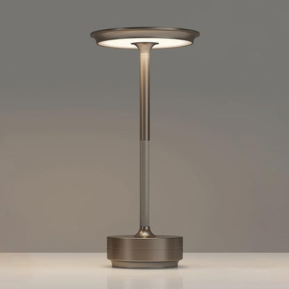 1 Pack Rechargeable Table Lamps Cordless, Portable 5000mAh Outdoor Table Light, 3 Color Stepless Dimming LED Table Lamp with Memory Function, for Home/Dinner/Patio/Restaurant.(Light Cafe)