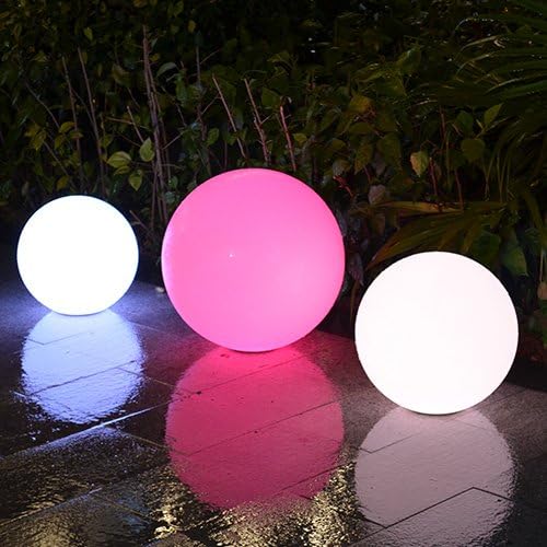 Modern Home Deluxe Floating LED Glowing Sphere w/Infrared Remote Control (20")