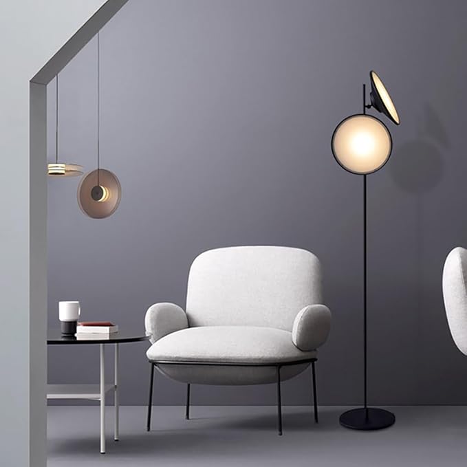 Nordic Modern Floor Lamp Fashion Luxury Family Iiving Room Bedroom Study Villa Hotel LED Creativity Decorative Standing Light (Style 28)