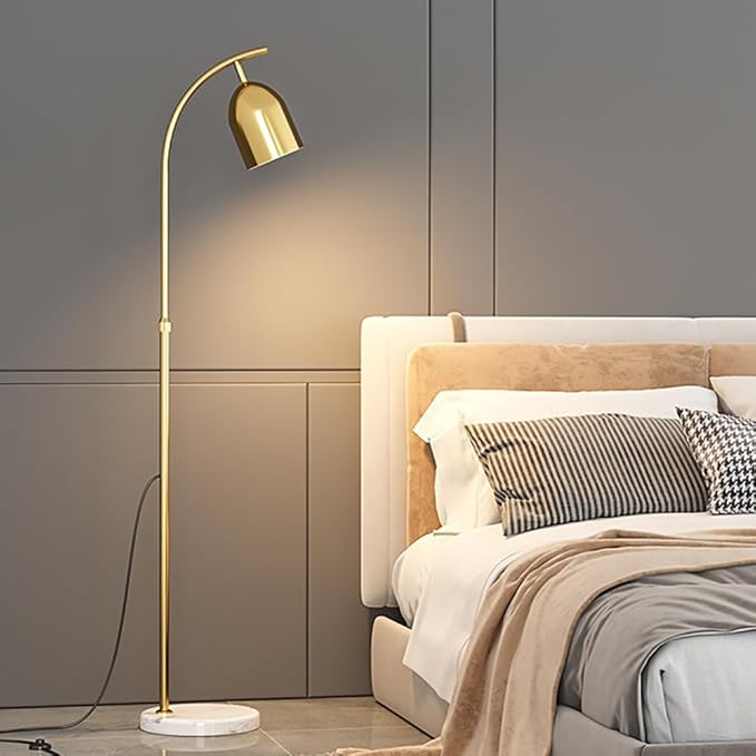 Nordic Modern Floor Lamp Fashion Luxury Family Iiving Room Bedroom Study Villa Hotel LED Creativity Decorative Standing Light (Style 4)