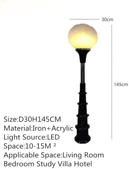 Nordic Modern Floor Lamp Fashion Luxury Family Iiving Room Bedroom Study Villa Hotel LED Creativity Decorative Standing Light (Style 98)