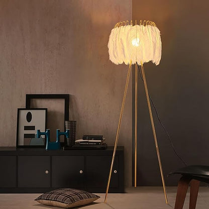 Nordic Modern Floor Lamp Fashion Luxury Family Iiving Room Bedroom Study Villa Hotel LED Creativity Decorative Standing Light (Style 24)