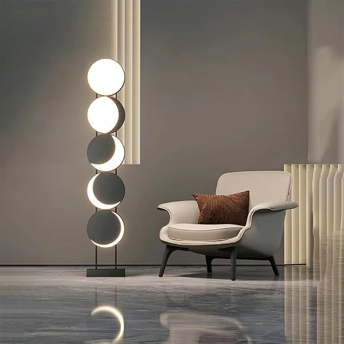 Nordic Modern Floor Lamp Fashion Luxury Family Iiving Room Bedroom Study Villa Hotel LED Creativity Decorative Standing Light (Style 58)
