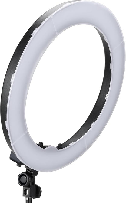 NEEWER 55W 18"/45cm Ring Light Kit [New Version], 5600K Dimmable LED Ringlight Tripod Stand Phone Holder for iPhone Selfie Makeup Lash Tattoo Studio Photo Video Recording Photography Lighting, RL-18