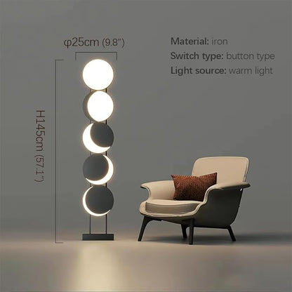 Nordic Modern Floor Lamp Fashion Luxury Family Iiving Room Bedroom Study Villa Hotel LED Creativity Decorative Standing Light (Style 58)