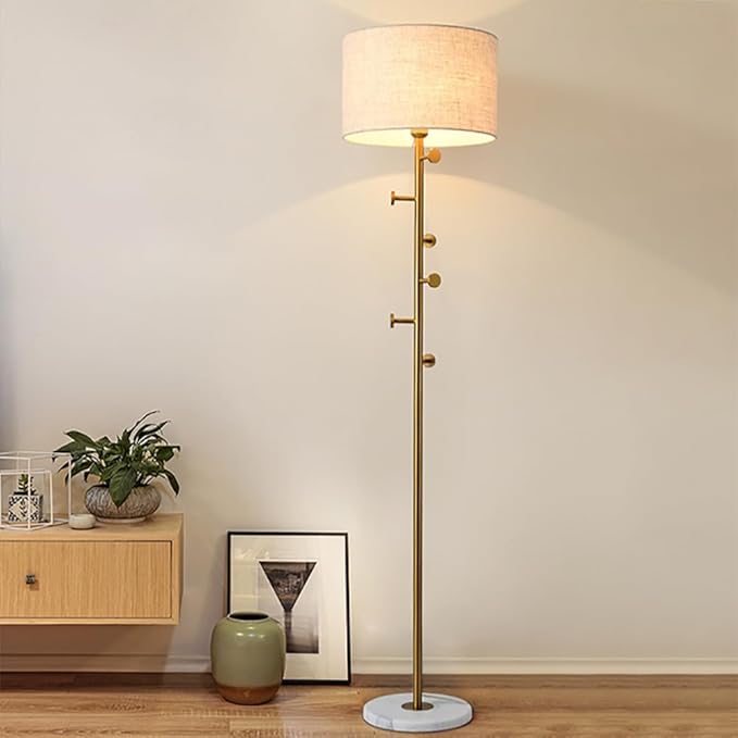 Nordic Modern Floor Lamp Fashion Luxury Family Iiving Room Bedroom Study Villa Hotel LED Creativity Decorative Standing Light (Style 8)