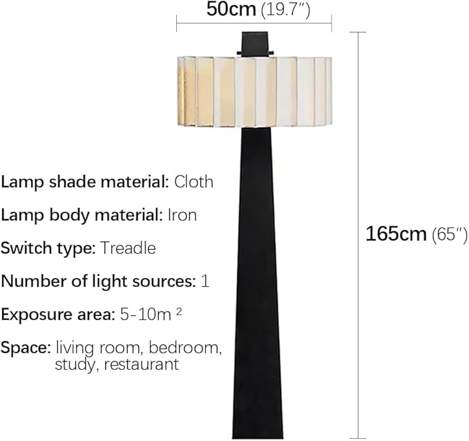 Nordic Modern Floor Lamp Fashion Luxury Family Iiving Room Bedroom Study Villa Hotel LED Creativity Decorative Standing Light (Style 56)