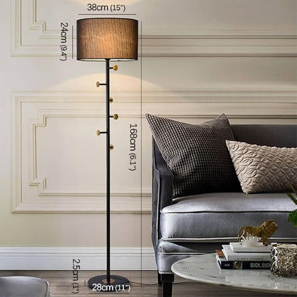 Nordic Modern Floor Lamp Fashion Luxury Family Iiving Room Bedroom Study Villa Hotel LED Creativity Decorative Standing Light (Style 9)