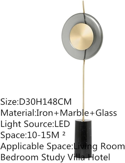 Nordic Modern Floor Lamp Fashion Luxury Family Iiving Room Bedroom Study Villa Hotel LED Creativity Decorative Standing Light (Style 108)