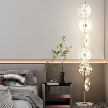 Nordic Modern Floor Lamp Fashion Luxury Family Iiving Room Bedroom Study Villa Hotel LED Creativity Decorative Standing Light (Style 36)