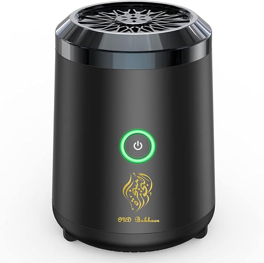 Portable Mini Incense Burner Bakhoor Rechargeable USB Aroma Diffuser Electric Arabic Incense Holder Muslim Home Decoration