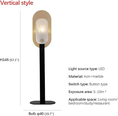 Nordic Modern Floor Lamp Fashion Luxury Family Iiving Room Bedroom Study Villa Hotel LED Creativity Decorative Standing Light (Style 54)