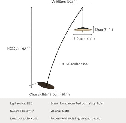 Nordic Modern Floor Lamp Fashion Luxury Family Iiving Room Bedroom Study Villa Hotel LED Creativity Decorative Standing Light (Style 26)