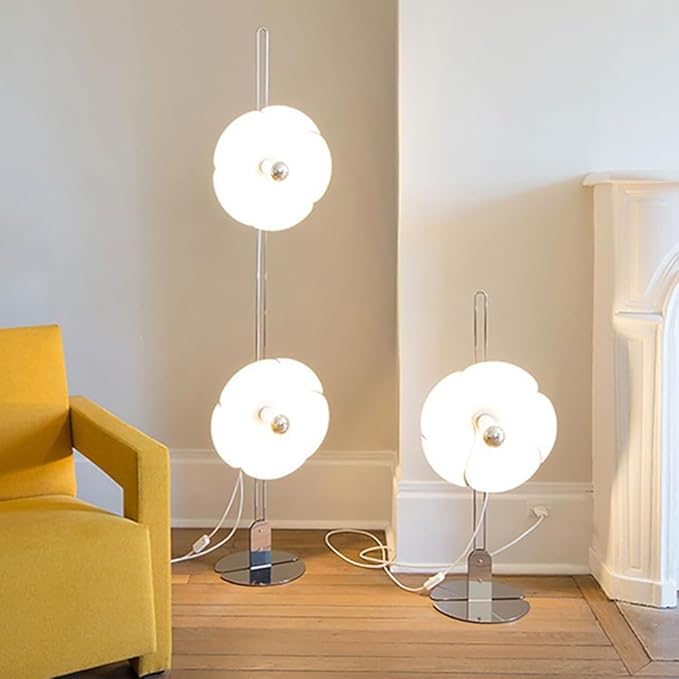 Nordic Modern Floor Lamp Fashion Luxury Family Iiving Room Bedroom Study Villa Hotel LED Creativity Decorative Standing Light (Style 47)