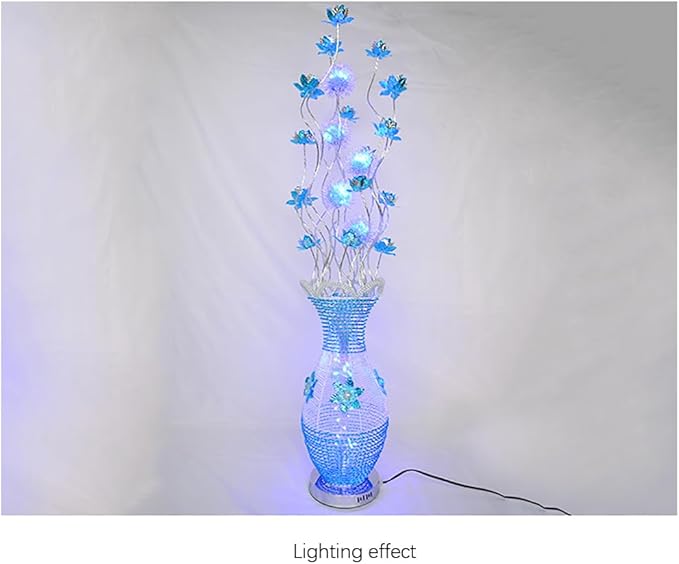 Nordic Modern Flower Floor Lamp Fashion Art Living Room Sofa Bedroom Wedding LED Originality Decorative Standing Light (Style 14)