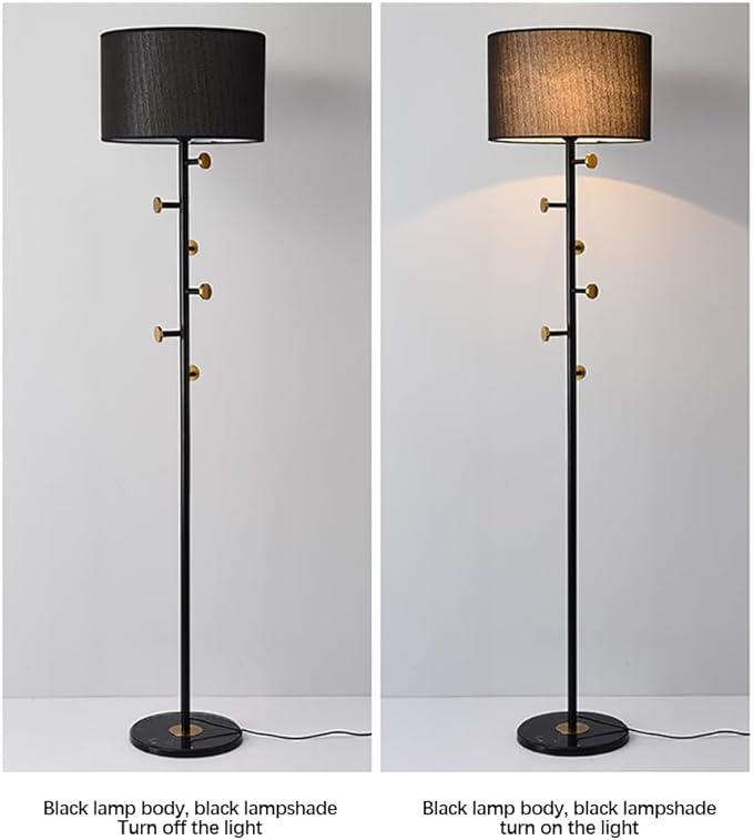 Nordic Modern Floor Lamp Fashion Luxury Family Iiving Room Bedroom Study Villa Hotel LED Creativity Decorative Standing Light (Style 9)