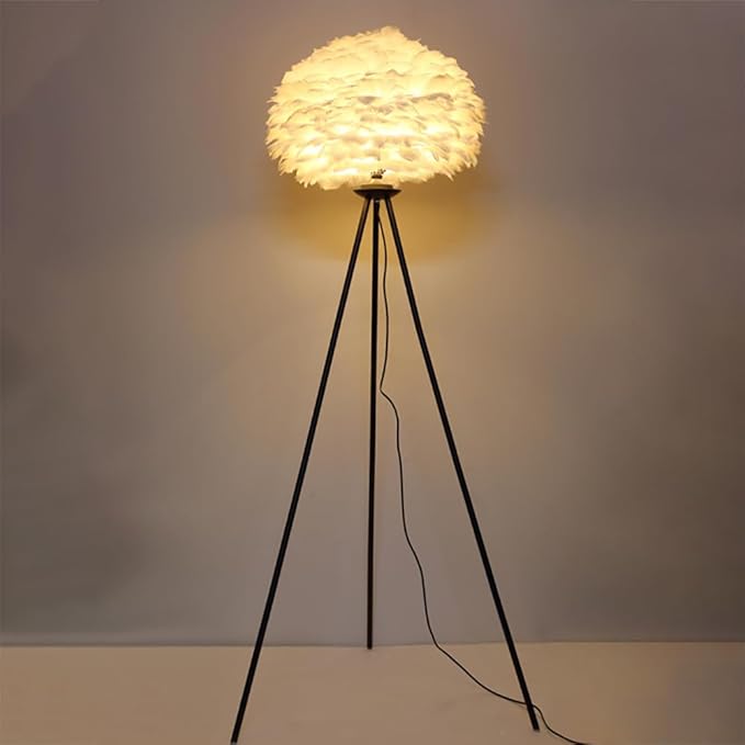Nordic Modern Floor Lamp Fashion Luxury Family Iiving Room Bedroom Study Villa Hotel LED Creativity Decorative Standing Light (Style 19)