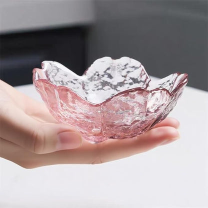 Incense Holder for Sticks,Handmade Ash Catcher Glass Bowl with 9 Holes Incense Holder for Home Décor, Meditation, Yoga,Easily Grab All Incense Ash
