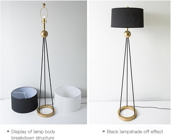 Nordic Modern Floor Lamp Fashion Luxury Family Iiving Room Bedroom Study Villa Hotel LED Creativity Decorative Standing Light (Style 15)