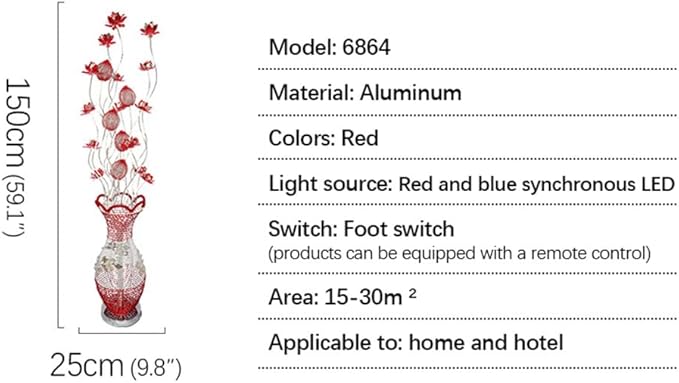 Nordic Modern Flower Floor Lamp Fashion Art Living Room Sofa Bedroom Wedding LED Originality Decorative Standing Light (Style 15)