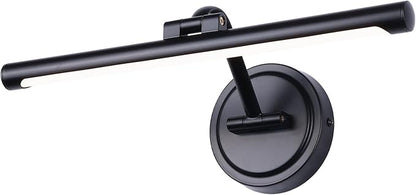 Hardwired 15.7 Inch 7W Black Picture Lights for Wall LED Picture Frame Light Dimmable Painting Lights for Wall Portrait Artwork Warm White