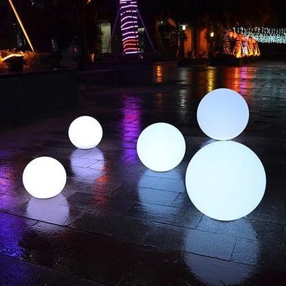 Modern Home Deluxe Floating LED Glowing Sphere w/Infrared Remote Control (16")