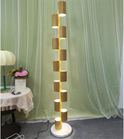 Nordic Modern Floor Lamp Fashion Luxury Family Iiving Room Bedroom Study Villa Hotel LED Creativity Decorative Standing Light (Style 112)