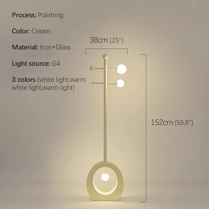 Nordic Modern Floor Lamp Fashion Luxury Family Iiving Room Bedroom Study Villa Hotel LED Creativity Decorative Standing Light (Style 70)
