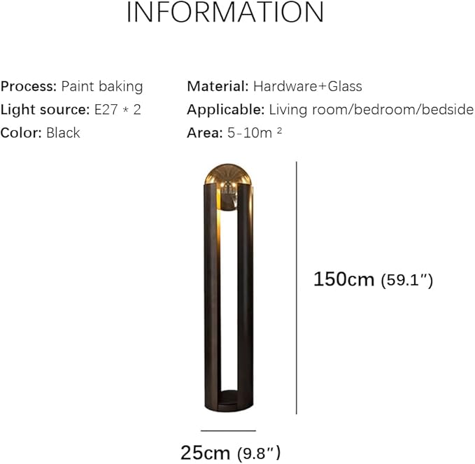 Nordic Modern Floor Lamp Fashion Luxury Family Iiving Room Bedroom Study Villa Hotel LED Creativity Decorative Standing Light (Style 48)
