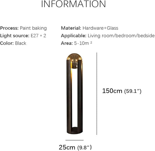 Nordic Modern Floor Lamp Fashion Luxury Family Iiving Room Bedroom Study Villa Hotel LED Creativity Decorative Standing Light (Style 48)