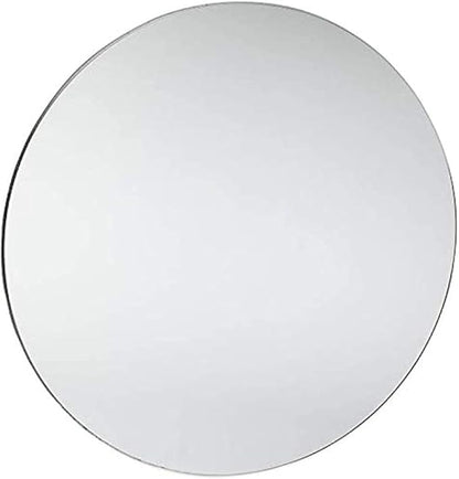 Marketing Holders Acrylic Mirror Round 11 Inch Circle Laser Cut Travel Makeup Home Decor Lucite Reflective Pieces for Arts and Crafts and DIY Projects