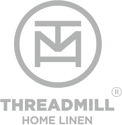 Threadmill Luxury 100% Cotton Queen Bed-Sheets - 800 Thread Count Jacquard Celine Dark Grey, Better Than Egyptian Cotton,4 Pc Striped Bed Set, Damask Sheets with Elasticized Deep Pocket