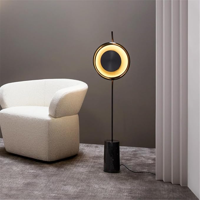 Nordic Modern Floor Lamp Fashion Luxury Family Iiving Room Bedroom Study Villa Hotel LED Creativity Decorative Standing Light (Style 108)