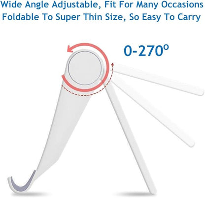 Adjustable Foldable Cell Phone Stand for Desk, Compatible with Most Devices, 1.5 Ounces