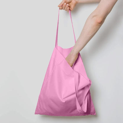 NPBAG 25 Pack 15'' X 16'' Baby Pink Cotton Tote Bags, Blank Bulk Cloth bags with 1pc of PTFE Teflon Sheet