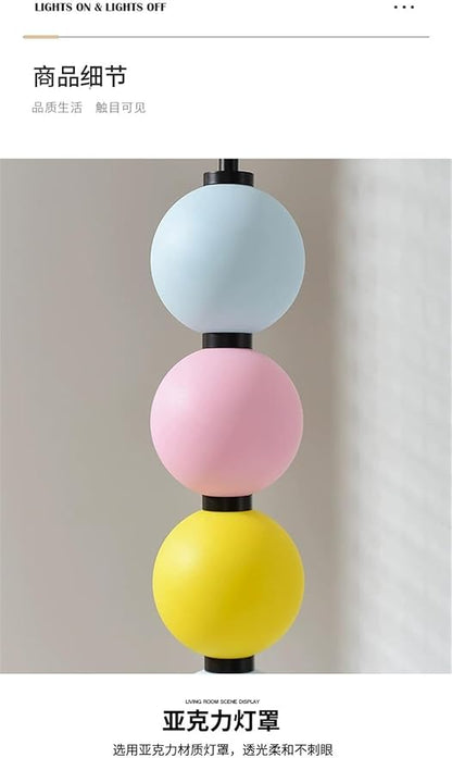 Nordic Modern Floor Lamp Fashion Luxury Family Iiving Room Bedroom Study Villa Hotel LED Creativity Decorative Standing Light (Style 122)
