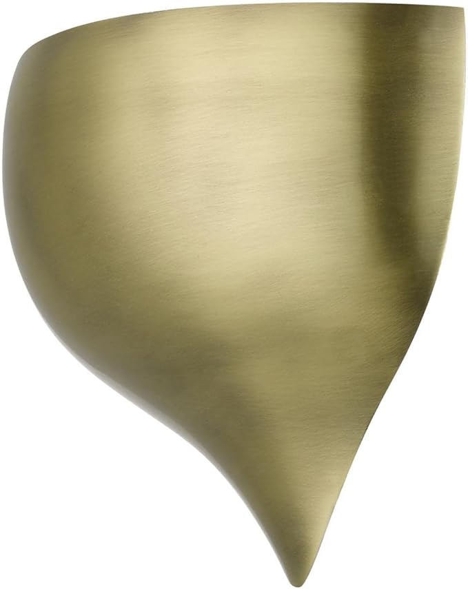 Livex Lighting, 40987-01, Amador, Half Moon Sconce, Antique Brass