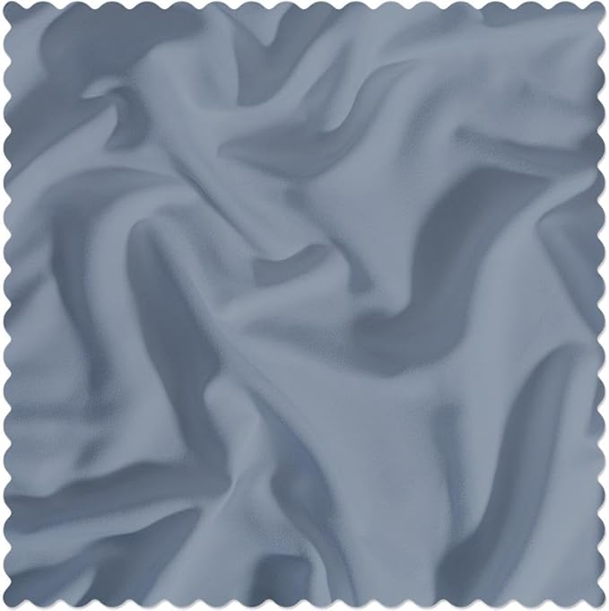 PeachSkinSheets Night Sweats: The Original 1500TC Soft Super Full/XL Full Oversized Comforter Set French Blue