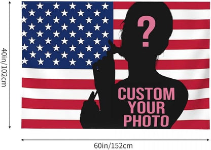 Custom Flag Tapestry Add Your Own Tapestry Custom Tapestry Wedding Backdrop Decoration Wall 60x40 Tapestry