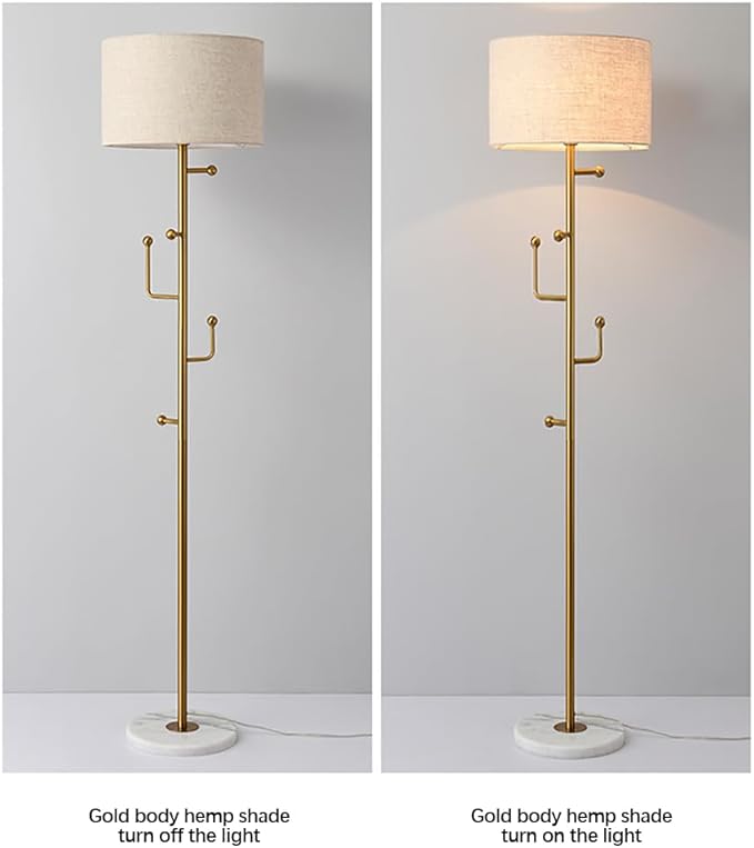 Nordic Modern Floor Lamp Fashion Luxury Family Iiving Room Bedroom Study Villa Hotel LED Creativity Decorative Standing Light (Style 8)